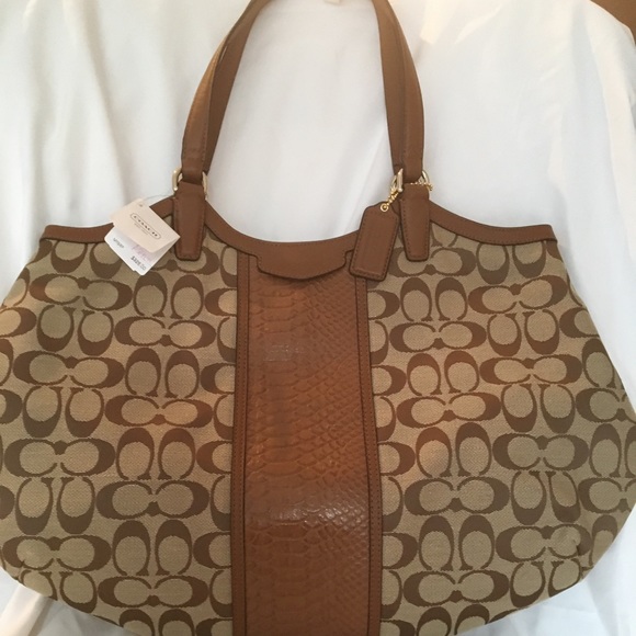 Coach Handbags - Signature Coach Handbag/Tote - New with Tags
